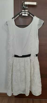 Rochie albă cu spatele gol Nissa