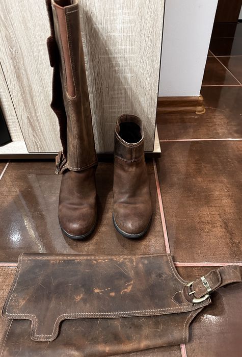 Vand cizme din piele