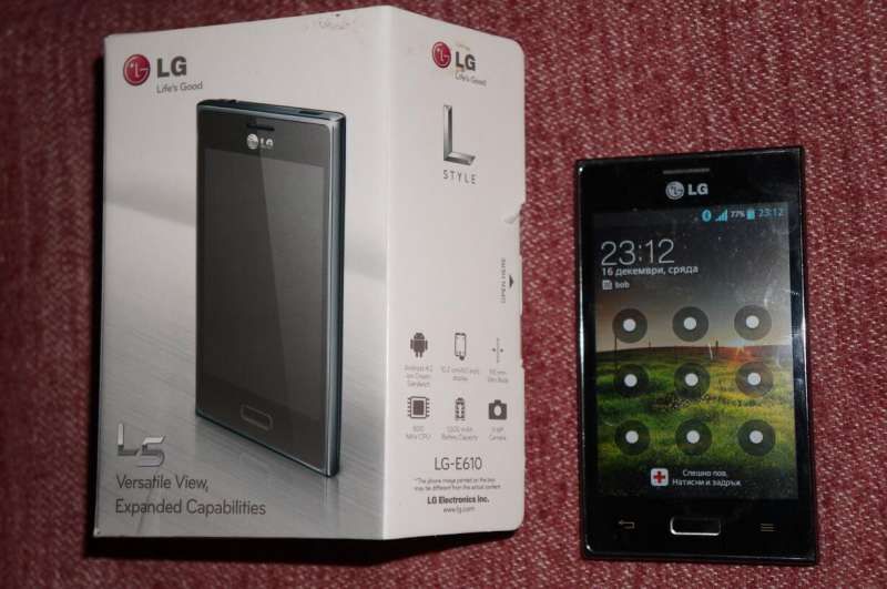 Продавам GSM LG-E610