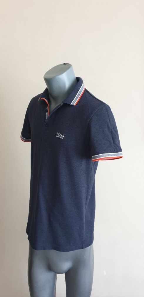 Hugo Boss Paddy Pique Cotton Regular Fit / S НОВО! ОРИГИНАЛНА Тениска!