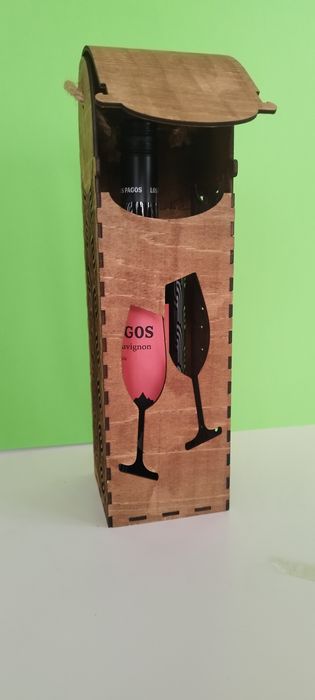 Кутия за Вино Ръчно Изработена