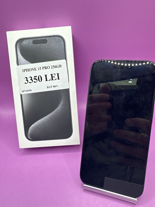 Iphone 15 Pro 256gb baterie 86 •Matei Amanet Crangasi•28710