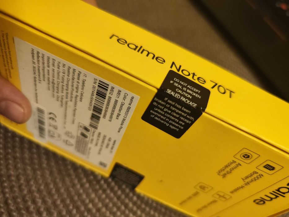 realme note 70T NOU