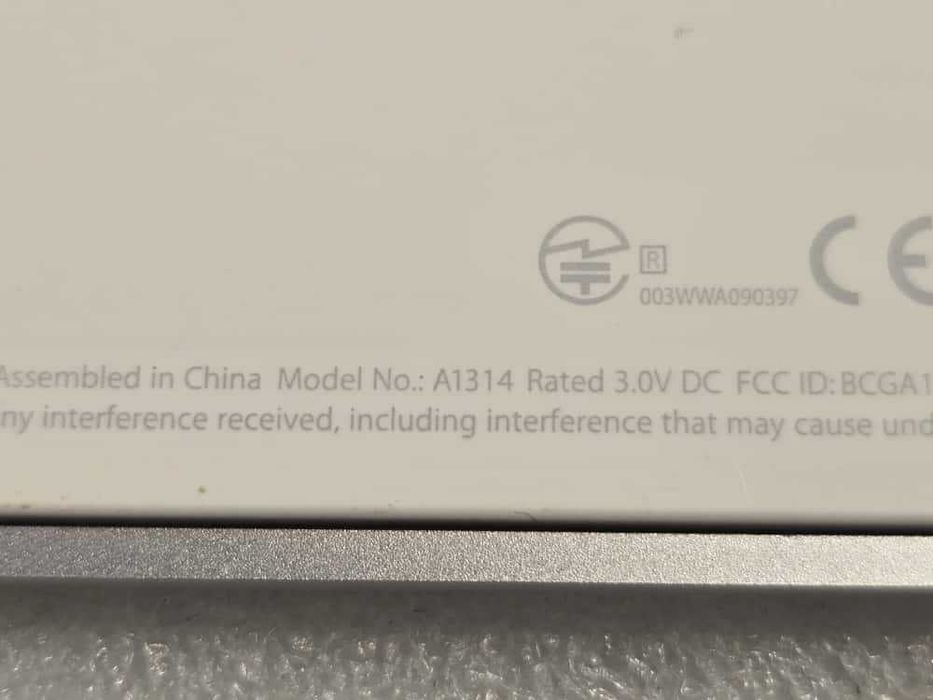 astatura Wireless Apple Model A1314 Bluetooth Aluminiu AZERTY
