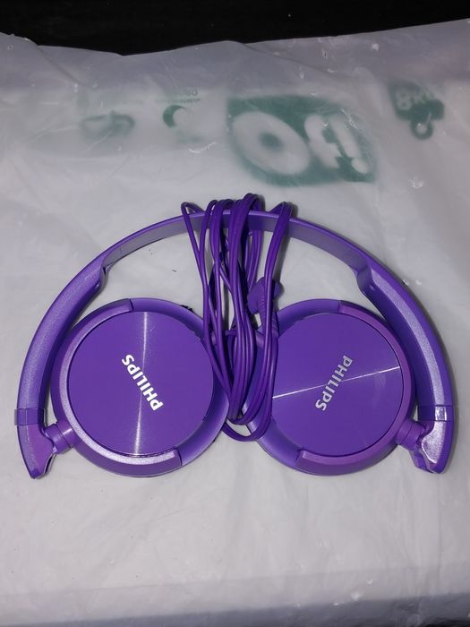 PHILIPS NL5616LZ-400-SFH4 casti over ear cu fir culoare mov