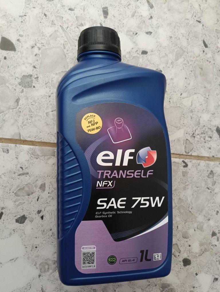1 litru de Ulei cutie viteză Elf Transelv BFX 75W
