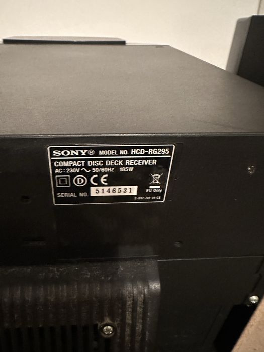 Стерео уредба SONY HCD-RG495