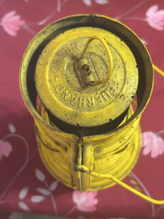 Lampă pe gaz originală Feuerhand Sturmkappe. Made in Germany
