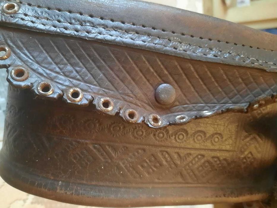 Chimir tradițional, șerpar, cingătoare sau brâu lat din piele