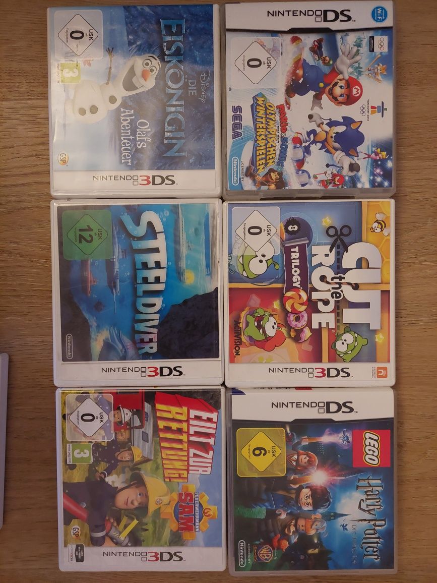 Set de jocuri Nintendo 3DS stare foarte bună