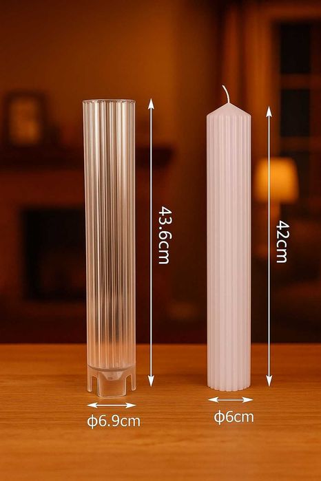 Matrita silicon si acril pentru lumanari decorative, botez si cununie