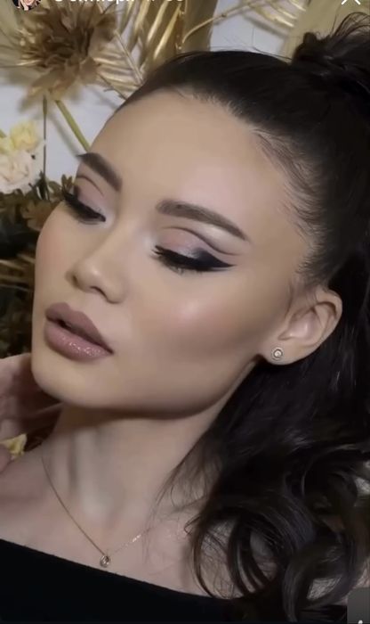 Полный образ макияж укладка полный образ