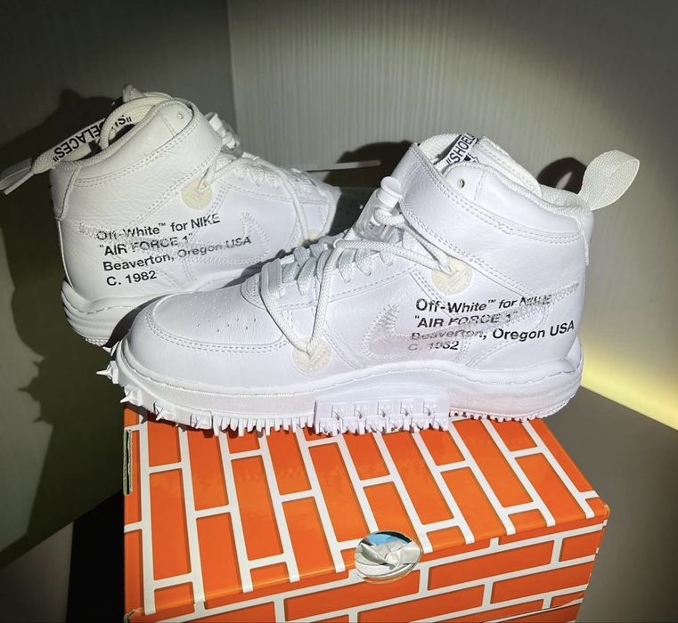 Adidasi nike air force x off white