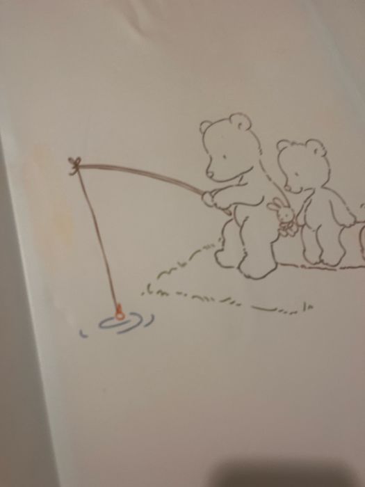 Patut ikea + saltea, scaun antilop, salteluta de schimbat bebe