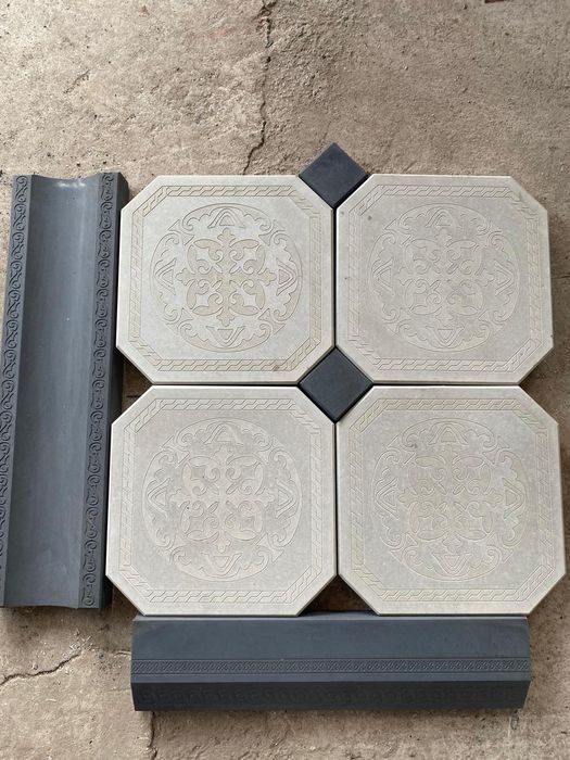 Брусчатка цветная,бордюры,сливы