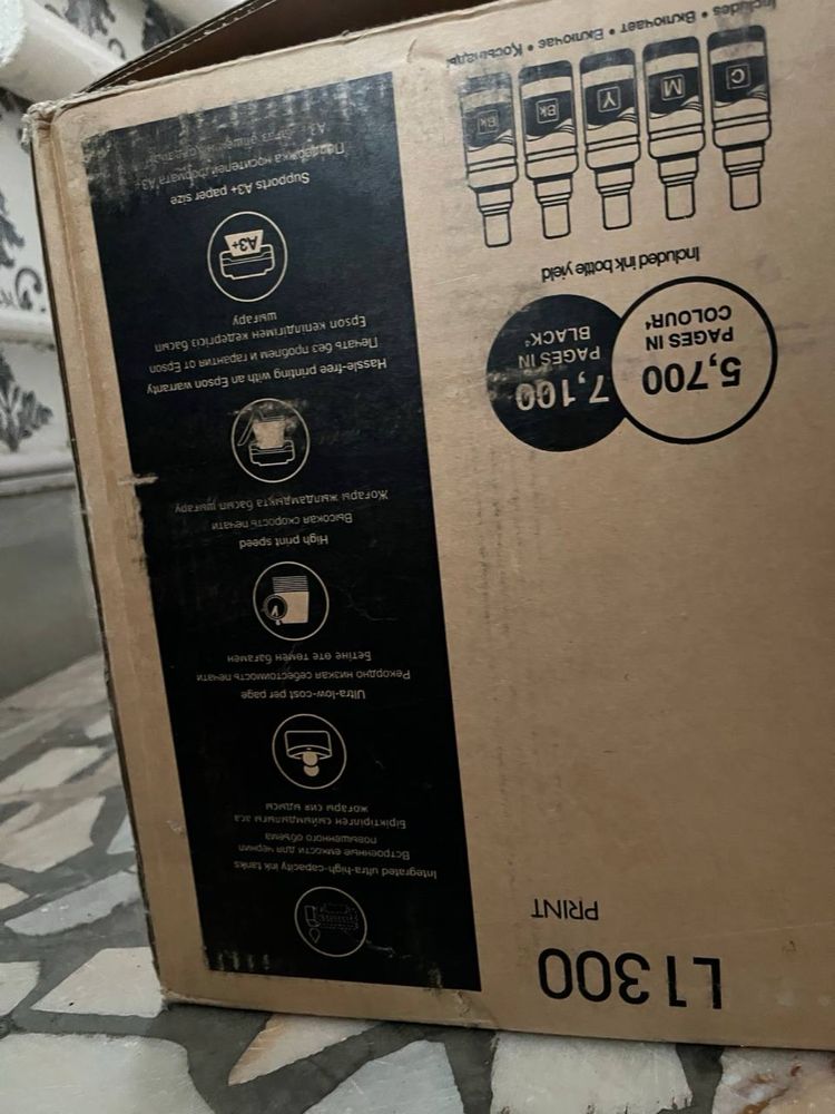 epson l1300 пакет