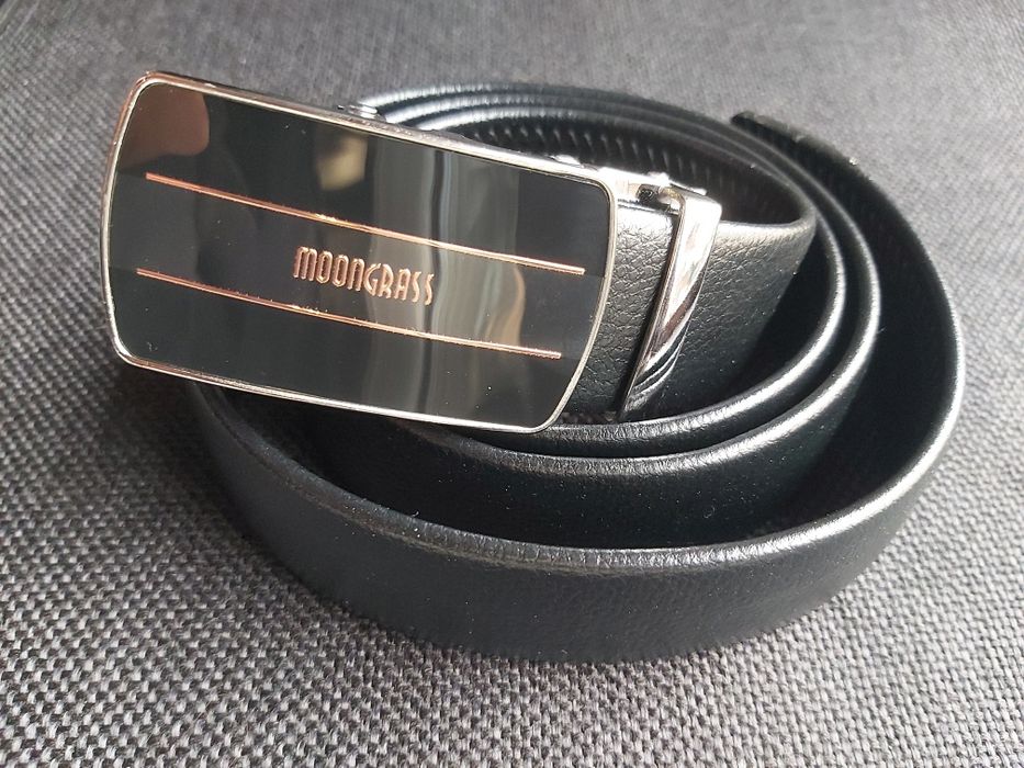 Подаръчен комплект колан,портмоне и химикал Moon Grass  2 цвята