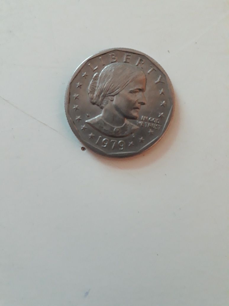 Monede vechi de un dolar din anul 1979.