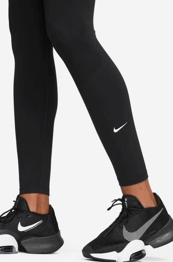 Фитнес клин Nike One с Dri-fit и висока талия - размер С
