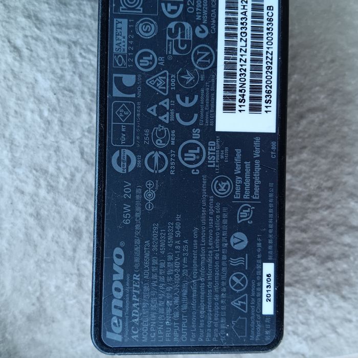 Lenovo 20v incarcator alimentator 50w, 65w si 90w