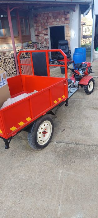 Мотофреза с ремарке