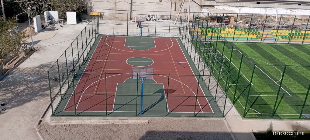 Stadion Basketbolni polya quramiz garantiyasi bilan...