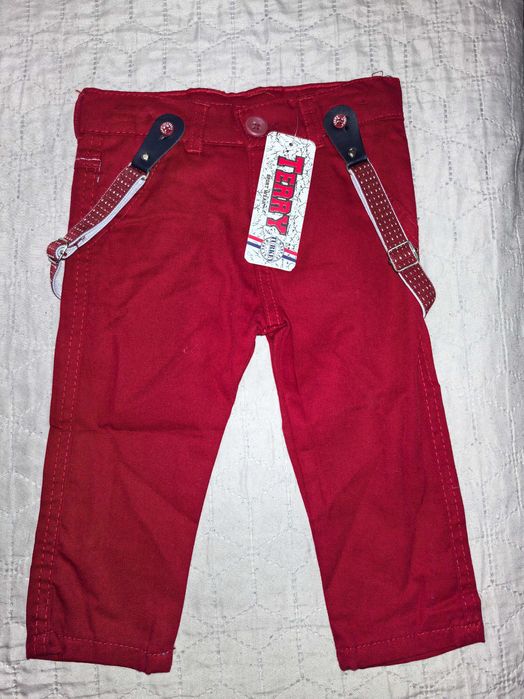 Нов панталон тъмно син 80