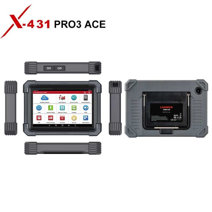NEW 2025 LAUNCH X431 PRO3 ACE Online ECU Coding Topology Map CANFD DoI