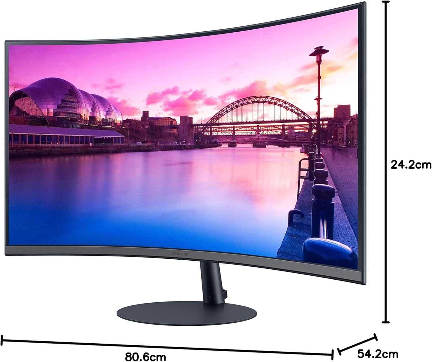 [НОВЫЙ] Монитор Samsung 32" Essential LS32C390EAMXUE FHD 75Hz CURVED