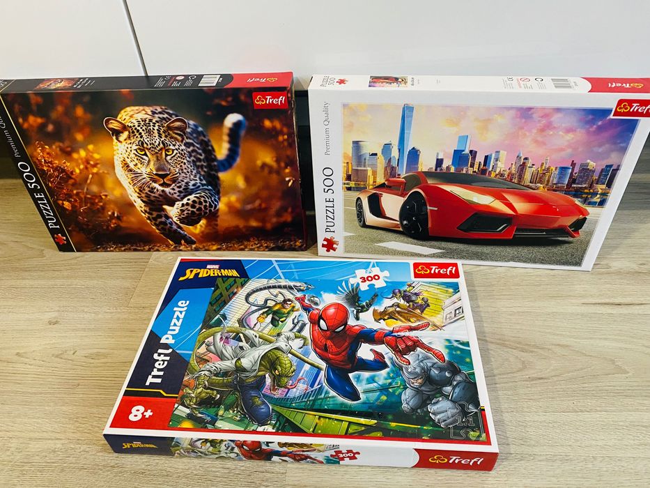 3 пъзела по 500 части