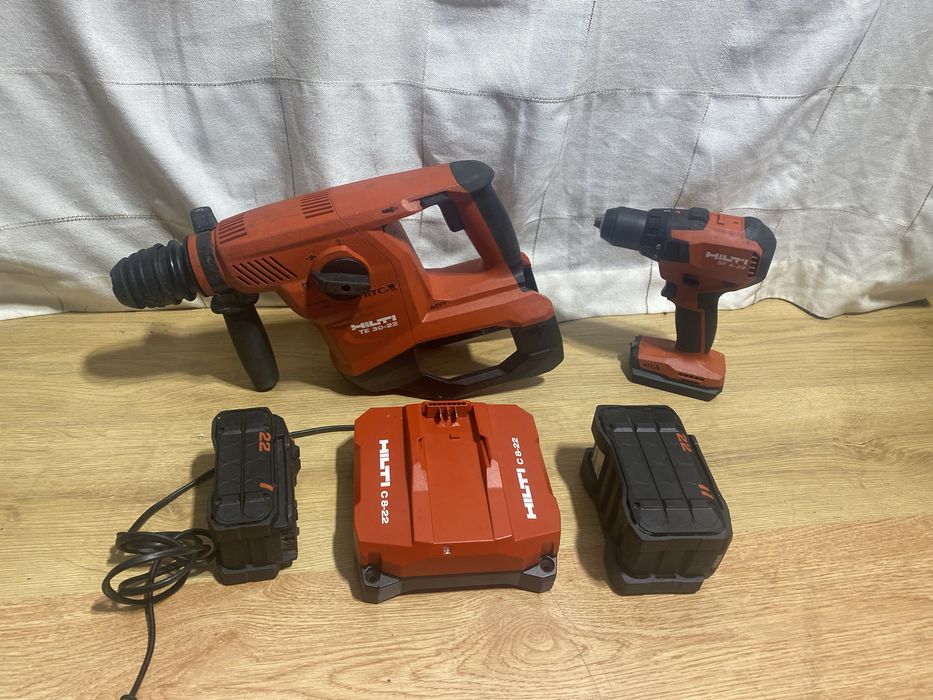 Hilti te 30 nuron + sf 4 bat 12 amp + 8