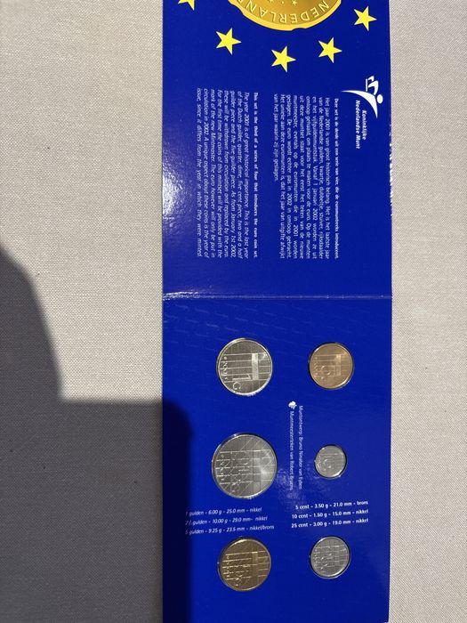 Lot monede Olanda, scoase din circulatie