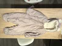 Costum salopeta vătuită bebe H&M  mărimea 68