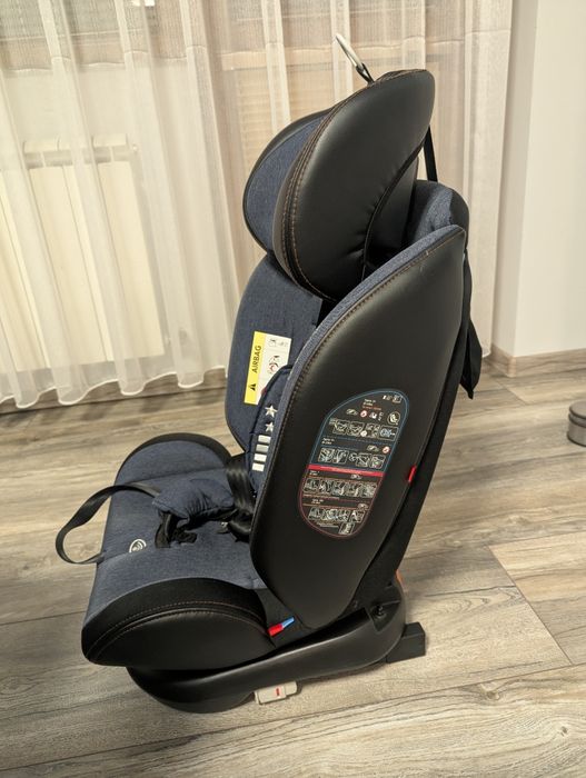 Детски столчета CANGAROO PILOT ISOFIX 360- Червен и Син