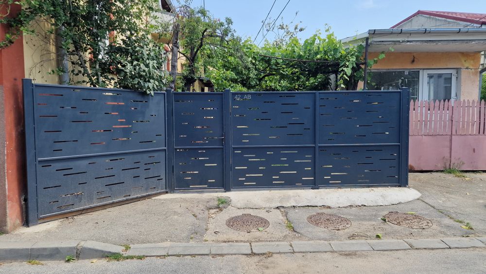 Porti, garduri si balustrade debitate CNC
