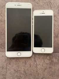 Iphone 6 plus gold, iphone 5s white