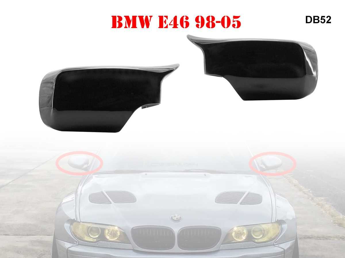 Capace Oglinzi Batman M Style Negru Lucios Ornamente BMW E46 Sport M