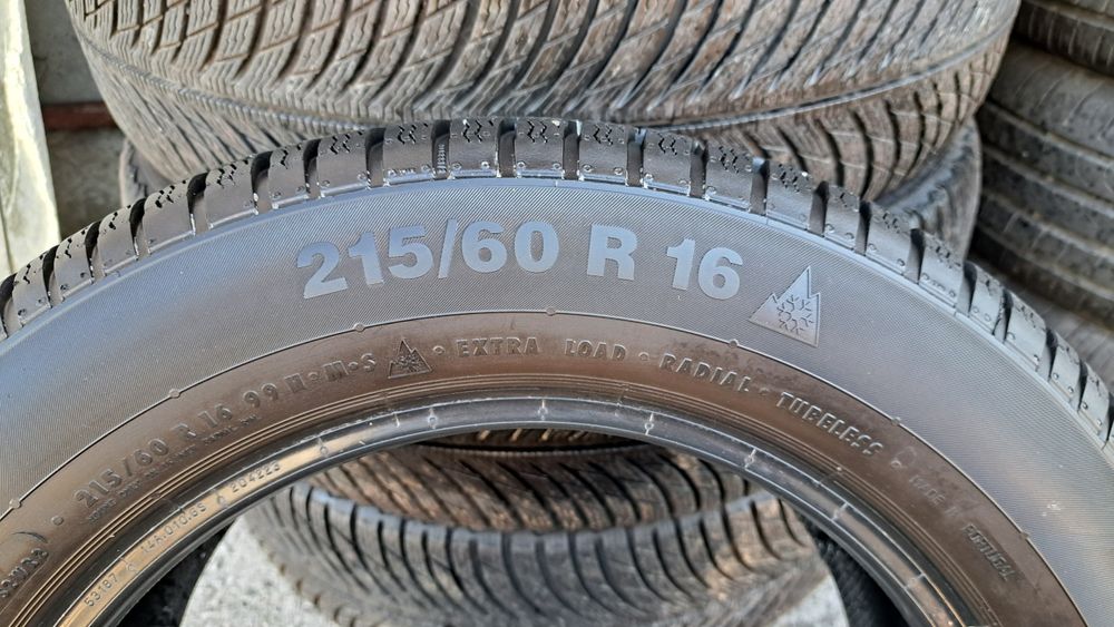 1 брой зимна гума 215 60 16 Continental