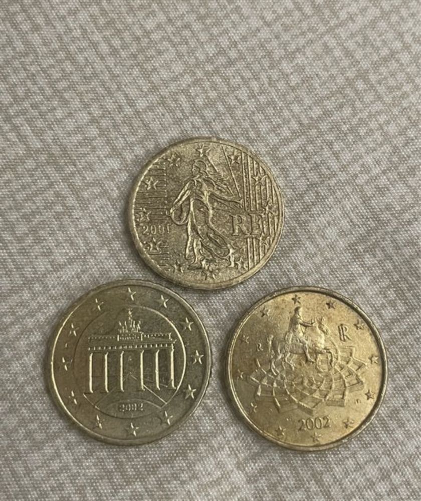 Monede colectie 50 euro cent