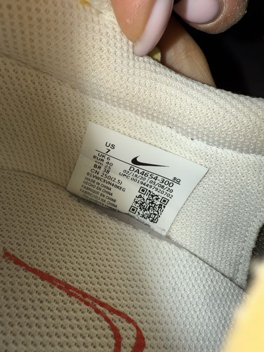 Nike n354 спортни обувки маратонки 40 кожа велур