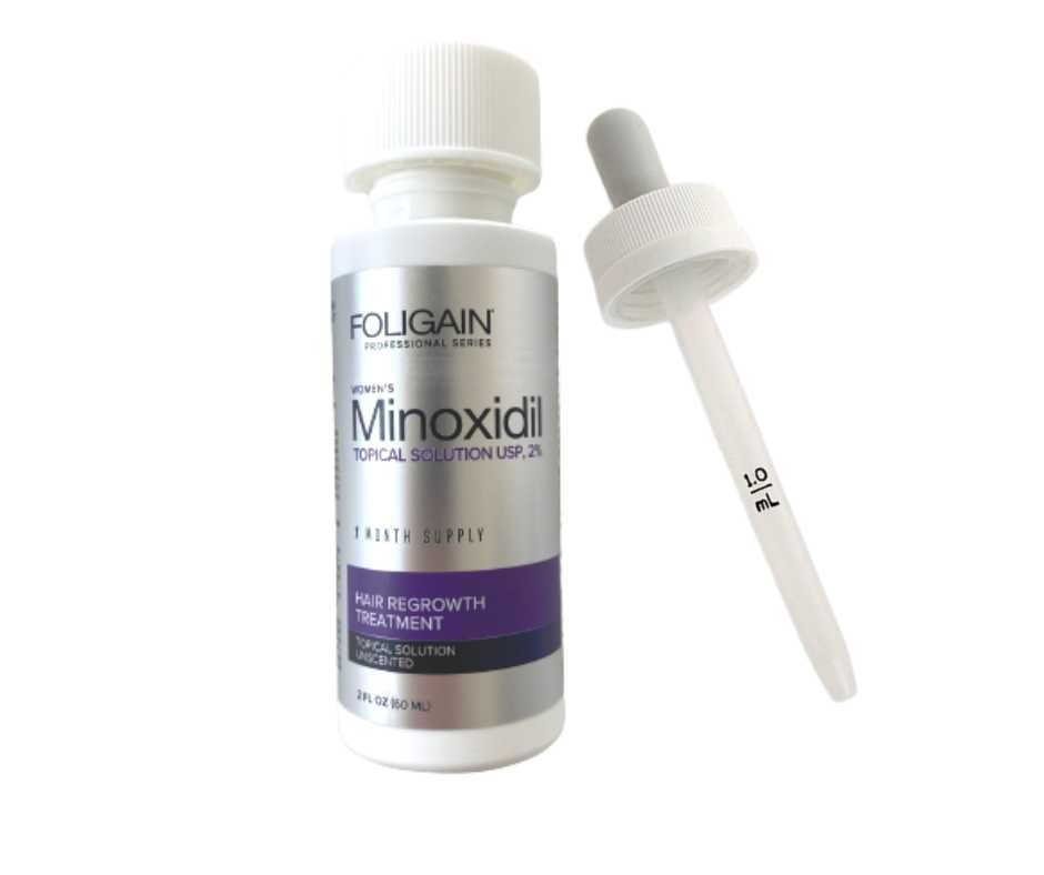 Minoxidil Foligain 2%, Pentru Femei, 1 Luna Aplicare, Pentru Par