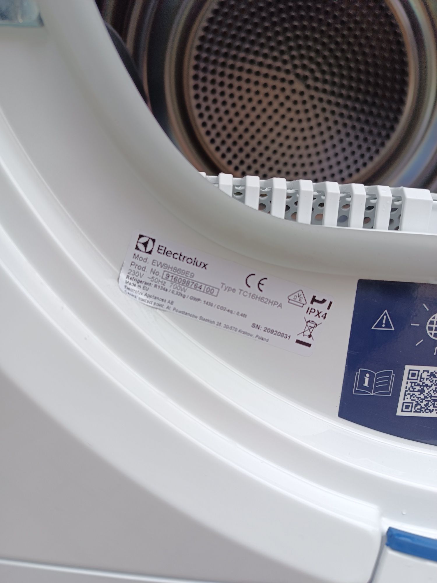 Сушилня electrolux 900 топ модел