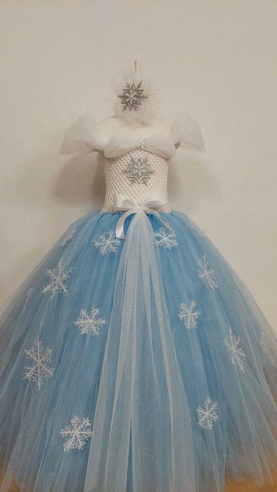 Rochita TUTU alba Craiasa Iernii Craiasa Zapezii Regiuna Ghietii