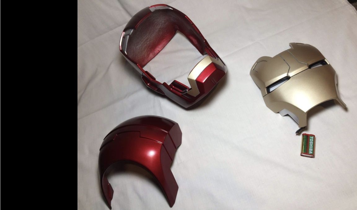 Iron-man mască cu led la ochi
