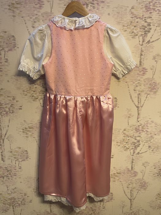 Rochie de fete party/petrecere/carnaval +camasa 10-12 ani