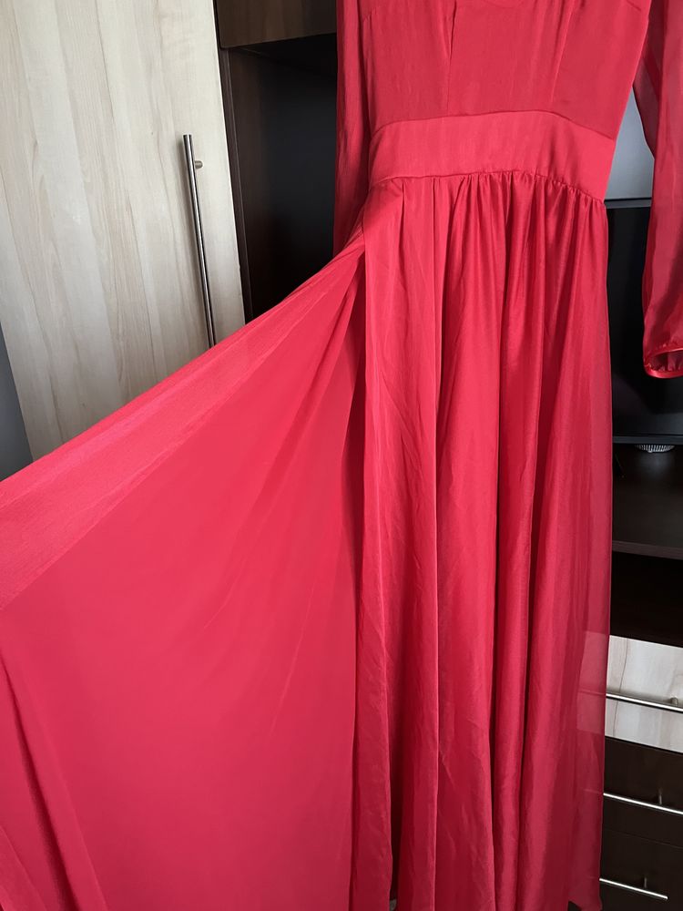 Rochie lunga rosie