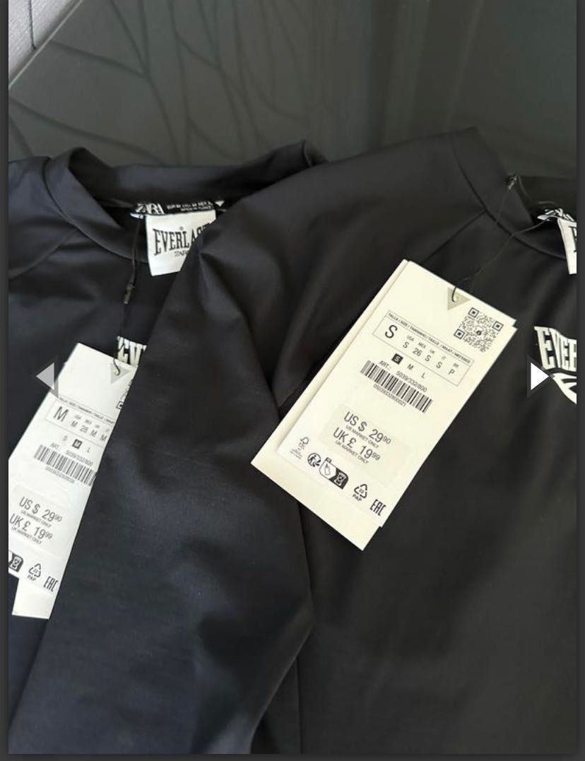 Zara Everlast  спортно Боди S