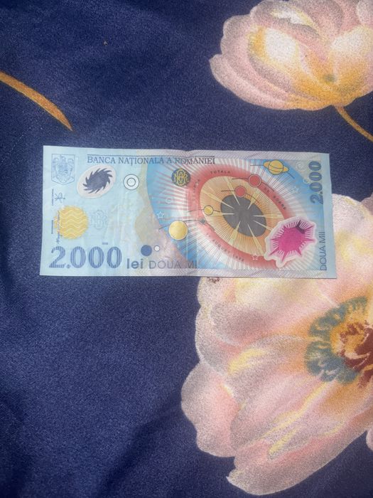 Bancnota veche romaneasca 2.000 lei