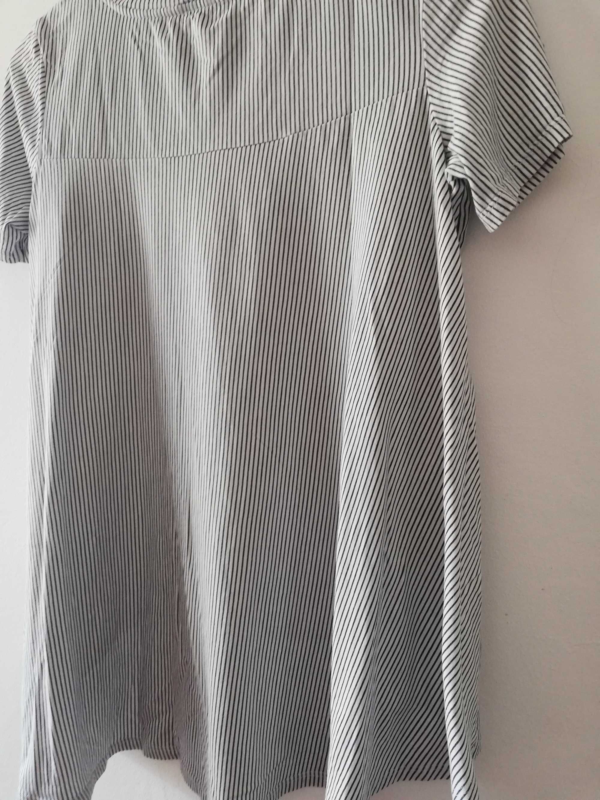 Tricou cu broderie Zara XS