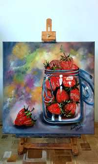 O imagine minunată pentru interiorul tău „Delicioase căpșuni”.